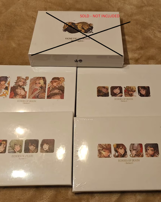 Kindgom Death Echoes of Death 1 2 3 4 sealed new