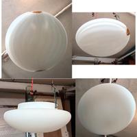 Plafoniere vetro satinato