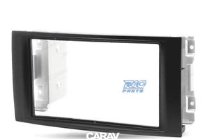 CORNICE NERA RADIO 2-DIN PER VOLKSWAGEN VW TOUAREG