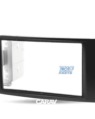CORNICE NERA RADIO 2-DIN PER VOLKSWAGEN VW TOUAREG