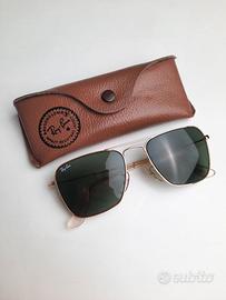 Occhiali Ray-Ban Caravan vintage USA B&L 52mm