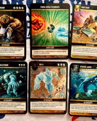 Lotto 48 carte collezionabili gioco AGE serie 2
