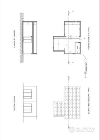 Terreno con progetto approvato civile abitazione