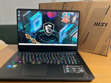 MSI LEOPARD RTX 3070 MAX-Q GP76 PRATICAMENTE NUOVO