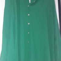 camicia verde nuova XL  curvy 