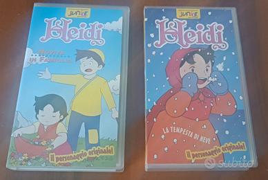 VHS HEIDI Novità in famiglia/La tempesta di neve 