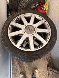 Cerchi in lega 17 audi e gomme nuove