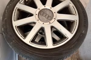 Cerchi in lega 17 audi e gomme nuove