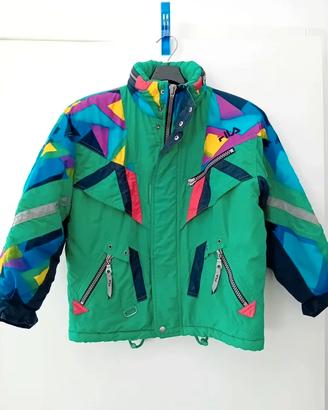 Giacca sci FILA 140cm Vintage 90s - Rara iconica