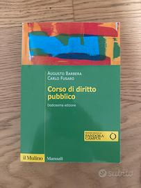 Libro corso di diritto pubblico, 12º edizione