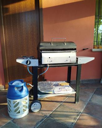 Barbecue a gas