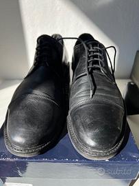 Scarpe Oxford Uomo – Classiche, Nere, Taglia 43