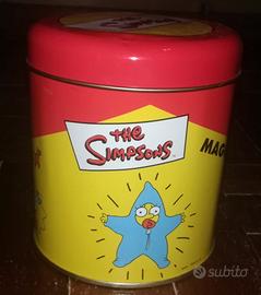 Simpson Barattolo Latta Panettone Battistero 1999