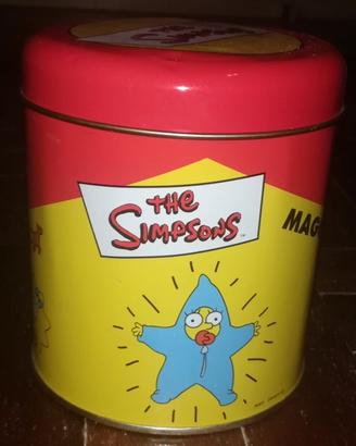 Simpson Barattolo Latta Panettone Battistero 1999