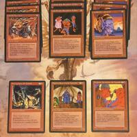 Magic the gathering 'set completo coboldi' leggend