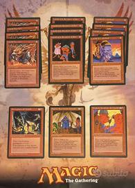Magic the gathering 'set completo coboldi' leggend