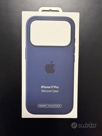 Cover originale IPhone 17 pro silicone midnight