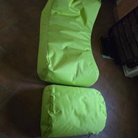 Pouf sacco verde lime
