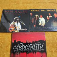 Aerosmith + Faith no More + Van halen 3 cd rari