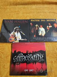Aerosmith + Faith no More + Van halen 3 cd rari