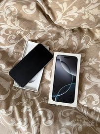 Iphone 16 pro max bianco da 256gb