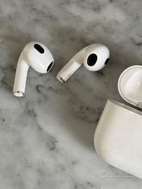 Apple AirPods 3ª generazione originali funzionanti