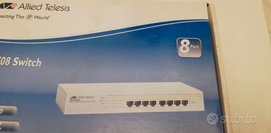 SWITCH DI RETE 8 PORTE ALLIED TELESIS AT-FS708