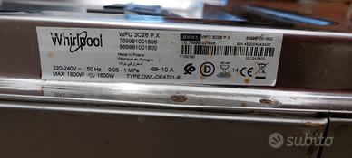 Pezzi ricambi lavastoviglie Whirlpool 