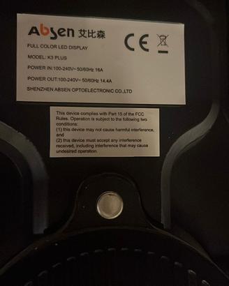 Moduli Led Professionali Absen K3 Plus