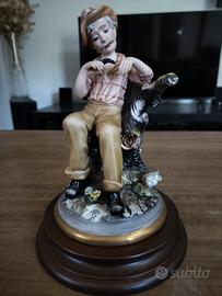 Statuina Capodimonte ceramica Sartori 