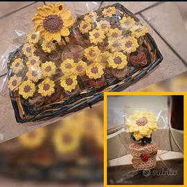 Segnaposto piantina girasole 