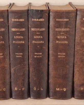 Dizionario Tommaseo - Bellini, 7 vol. , 1924