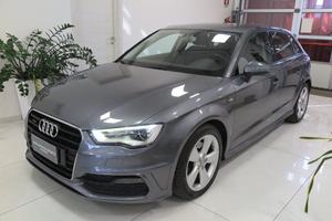 AUDI A3 S-line SPB 2.0 TDI 184 CV quattro S tron