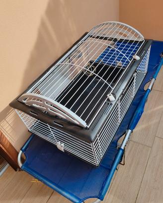 gabbia x ciniglio nano più recinto