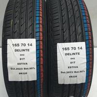 2 gomme 165 70 14 delinte br328