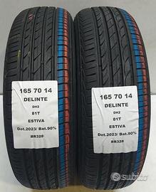 2 gomme 165 70 14 delinte br328