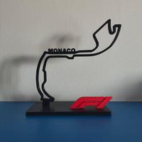 Circuito Monaco Formula 1 3D – Decorazione F1