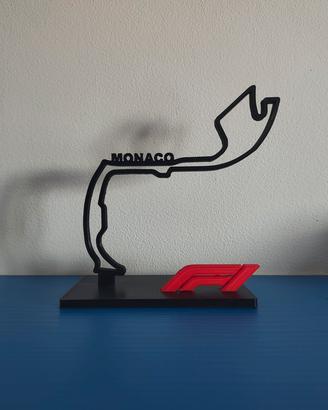 Circuito Monaco Formula 1 3D – Decorazione F1