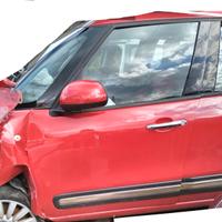 FIAT 500 L anno 2015 rossa, ricambi usati