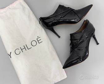 Stivaletti Chloé Harper in pelle nera