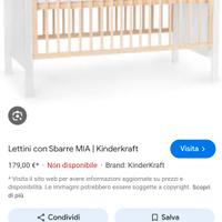 lettino per neonati/ bambini
