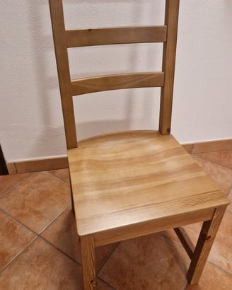 Sedie in legno Nordviken  NUOVE