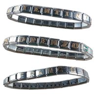 Bracciali Componibili Acciaio & Oro Giallo