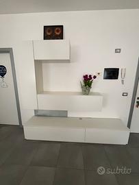 6 Pensili  Pianca laccati bianco anche singoli