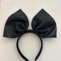 Cerchietto con fiocco nero