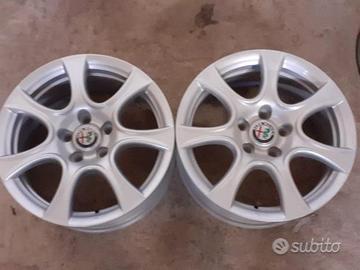 2 cerchi da 16 Alfa Romeo Giulietta
