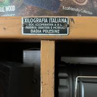 Mobile per showroom - stile tipografico