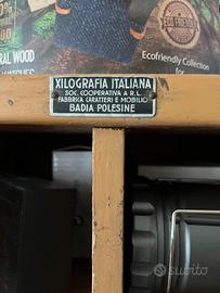 Mobile per showroom - stile tipografico