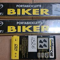 Portabici da Tetto BIKER (Nuovi) + Kit Attacchi