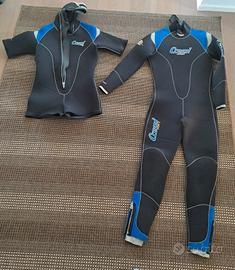 muta CRESSI Lontra Man 5mm tg.XL/5 come nuova